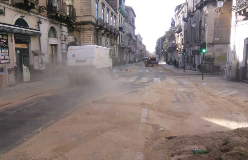 Sant’Agata 2026: viabilità regolamentata e pulizia straordinaria lungo il percorso del Fercolo