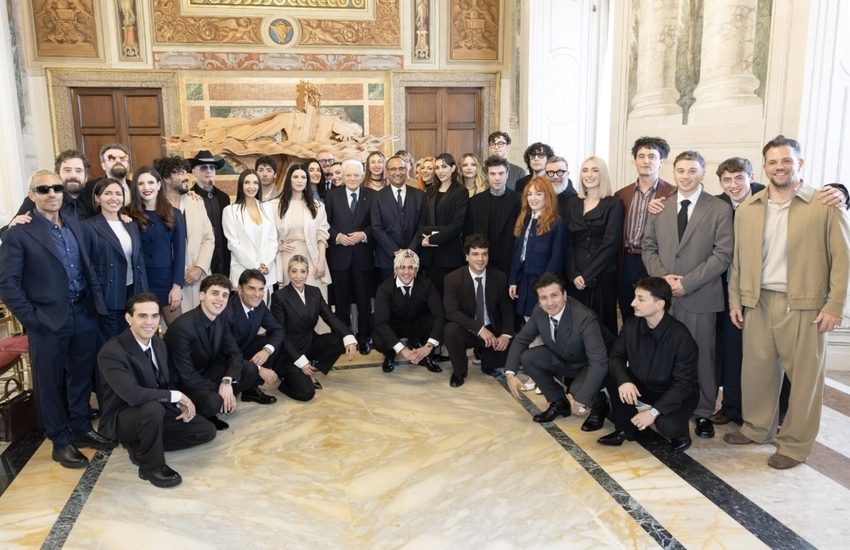 Al Quirinale gli artisti del 76° Festival di Sanremo: l’incontro con Mattarella – VIDEO