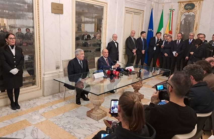 Internazionalizzazione e rilancio: Schifani e Tajani illustrano gli aiuti alle imprese siciliane colpite dal ciclone