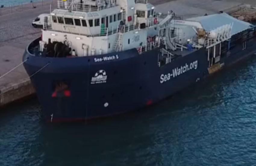 Revocato il fermo della Sea Watch 5: sospese sanzione e multa