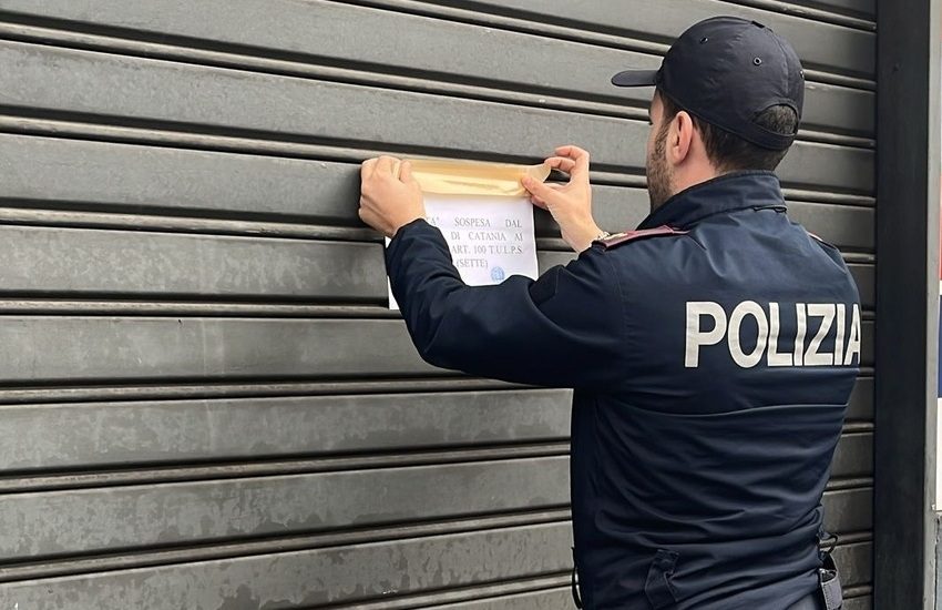 Centro scommesse chiuso per 7 giorni a San Cristoforo: troppi pregiudicati tra i clienti