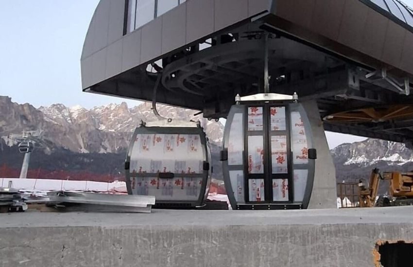 Cabinovia Apollonio-Socrepes di Cortina: lavori dichiarati conclusi, ma l’impianto resta chiuso