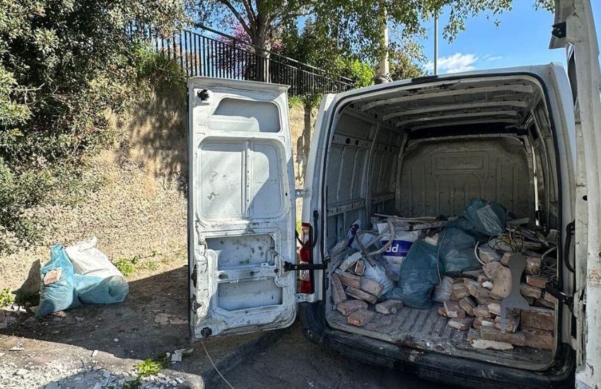 Differenziata a Catania: 147 multe e un mezzo sequestrato