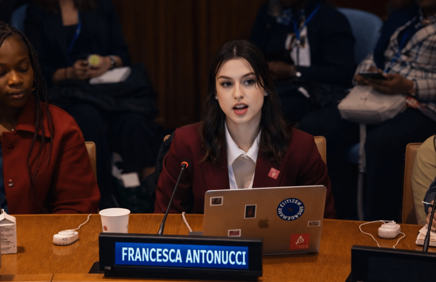 Una setina alle Nazioni Unite: Francesca Antonucci protagonista alla Commission on the Status of Women