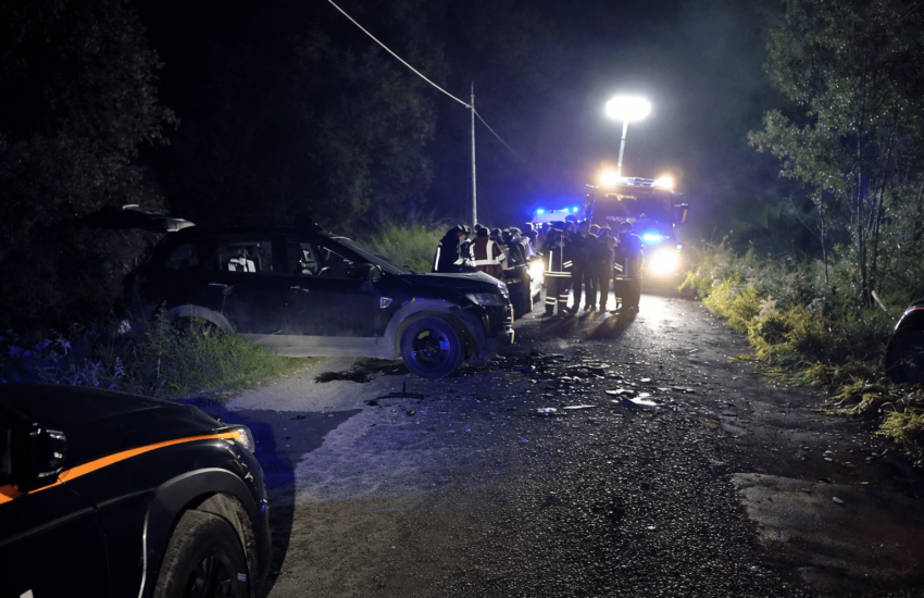 Latina, violento frontale nella notte in strada del Saraceno: gravissima una donna di 32 anni