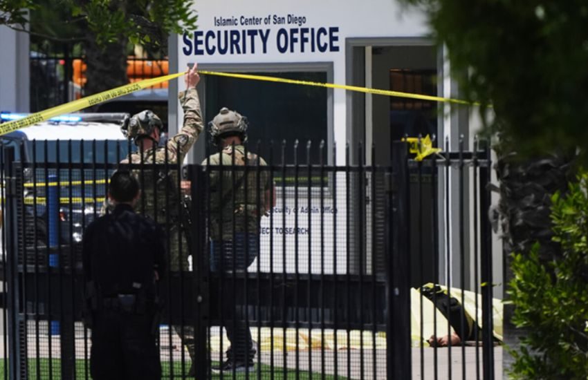 Sparatoria in una moschea di San Diego: cinque morti, indagini per crimine d’odio