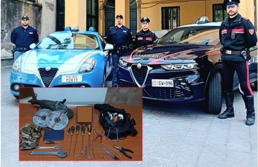 Tentato furto in gioielleria ad Acireale: 31enne arrestato dopo la fuga tra le auto
