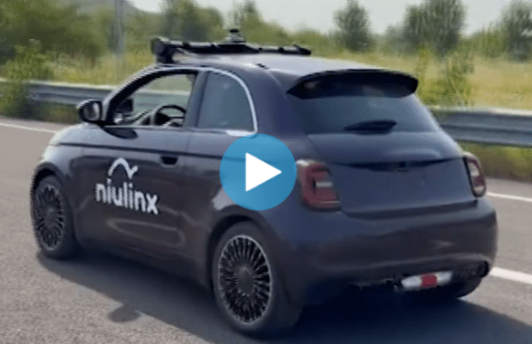 Fiat 500 a guida autonoma, primo test su strada per la tecnologia italiana