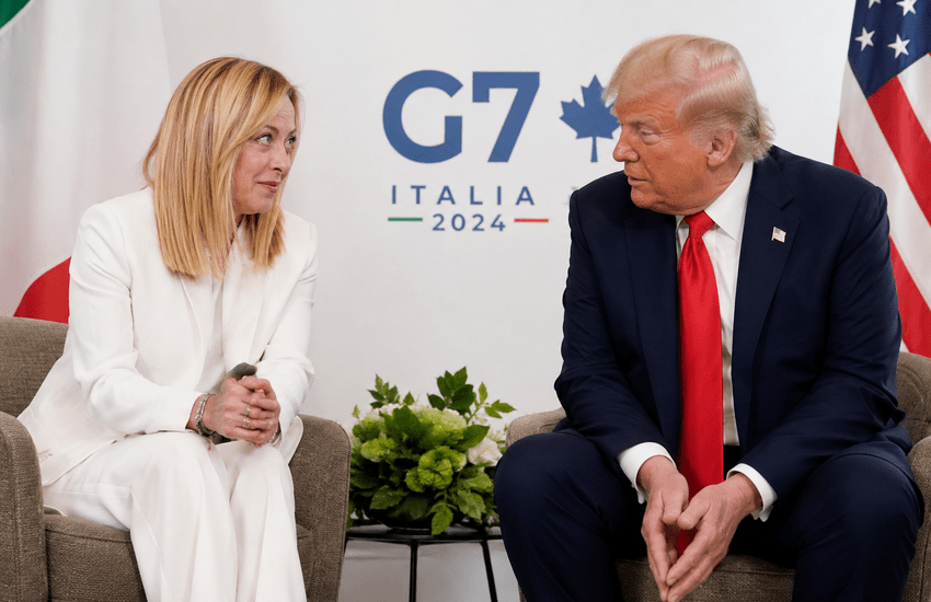 meloni trump faccia a faccia 8216utile8217 il chiarimento al g7 da Dayitalianews.com meloni trump faccia a faccia 8216utile8217 il chiarimento al g7