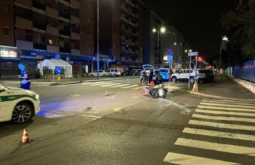 Milano, travolge un motociclista e fugge: arrestato dopo aver investito anche un pedone