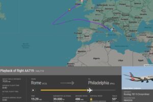 Volo da Roma a Filadelfia costretto a deviare su Dublino: cattivo odore a bordo, diversi membri dell’equipaggio si sentono male