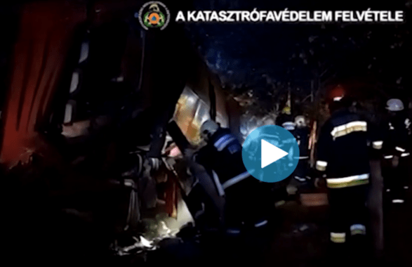 Tragedia in Ungheria, autobus polacco si ribalta sull’autostrada M3: 12 vittime
